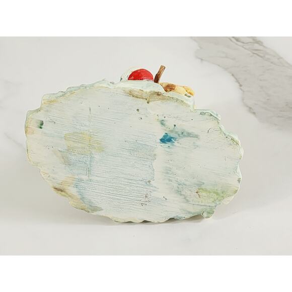 Piglet Pig Piggy Rowing On A Boat Figurine 4 1/4" Year 80s Home Decor Vintage - Picture 11 of 12